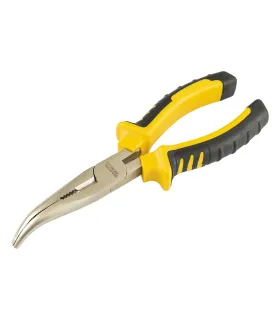 Kleště polokulaté MASTERTOOL zahnuté 180 mm C55 HRC 45~50 23-3180