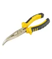 Kleště polokulaté MASTERTOOL zahnuté 180 mm C55 HRC 45~50 23-3180