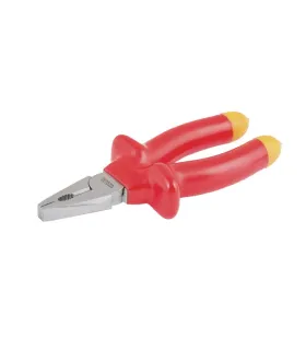 Kleště kombinované MASTERTOOL s izolovanou rukojetí 160 mm CRV 6150/HRC 50~55 27-0160