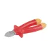 Kleště štípací MASTERTOOL boční s izolovanou rukojetí 190 mm CRV 6150, HRC 50~55 27-1190