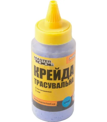 Značkovací prášek MASTERTOOL křída 120 g modrá 30-0616