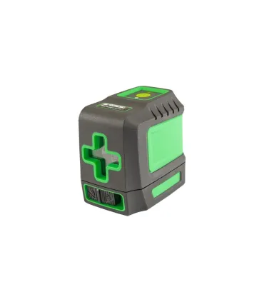 Vodováha laserová MASTERTOOL 30 m ±0, 3 mm/m H110°/V110° ±4° GREEN/510 nm, třída II IP54 АА*2 textilní pouzdro 30-1901