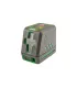 Laserová vodováha MASTERTOOL 30 m ±0, 3 mm/m, H/V/H+V H130°/V130° ±4° GREEN/510 nm, třída II IP54 АА*4 textilní pouzdro 30-1904