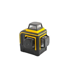 Vodováha laserová MASTERTOOL 10m ±0, 2 mm/m H/V/H+V H360°/2*V360° ±3° RED/635 nm třída II IP54 Li-ion/АА*3 textilní pouzdro 30-1