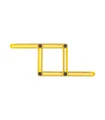 Pravítko víceúčelové skládací MASTERTOOL 250*120 mm 30-3525