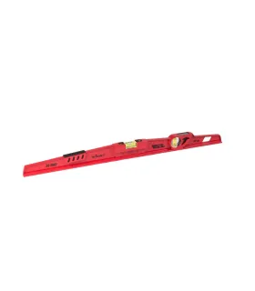 Vodováha litinová MASTERTOOL 60 cm se zrcadlem 2 libely 0, 5 mm/m 0, 03° 33-0602