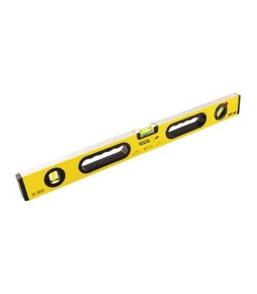 Vodováha hliníková MASTERTOOL PROFI stavební 60 cm 3 libely 0, 5 mm/m 0, 03° gumový úchyty 36-0603