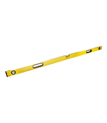 Vodováha hliníková MASTERTOOL PROFI stavební 150 cm 3 libely 0, 5 mm/m 0, 03° gumový úchyty 36-1503