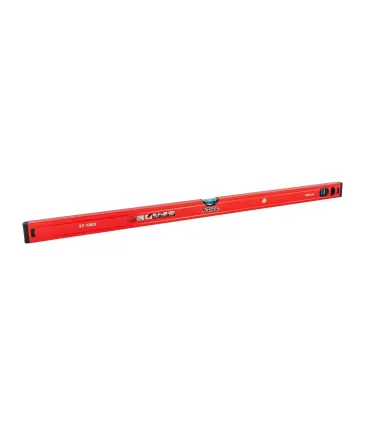 Vodováha stavební hliníková MASTERTOOL PROFI 100 cm 2 libely 0, 5 mm/m 0, 03° výklenek pro montáž na potrubí 37-1003