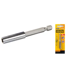 Držák bitů MASTERTOOL magnetický 1/4" 75 mm 40-0181