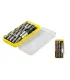Šroubovací bity MASTERTOOL 25 mm 1/4" CRV s držákem sada 15 ks 40-0382