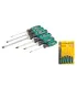 Šroubováky sada MASTERTOOL HEXAGON 6 ks PH0*75/PH1*80/PH2*100/SL 4*100/SL6*125/SL8*150 40-1152