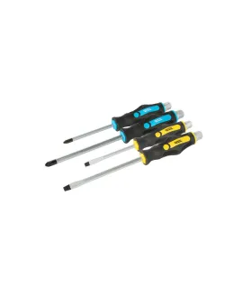 Šroubováky sada MASTERTOOL IMPACT EXTERNAL HEX 4 ks PH2*100/PH3*150/SL6*100/SL8*150 40-1154