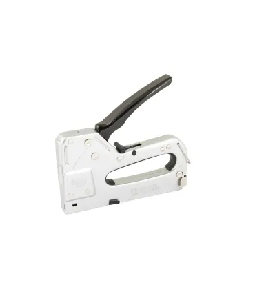Pistole sponkovací 3-v-1 MASTERTOOL spony R53 4-14 mm/R13 6-14 mm, hřebíky bez hlavičky 14 mm 41-0909