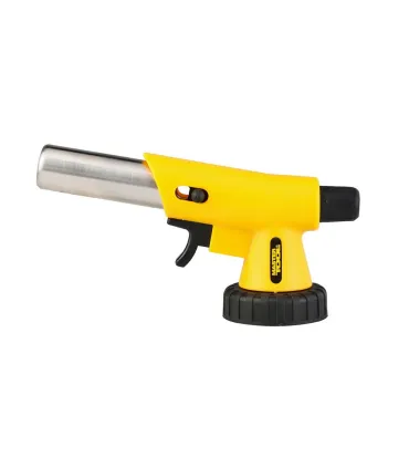 Hořák plynový na plynové kartuše MASTERTOOL Vikhor tryska Ø 22 mm/1300°С, zapalování piezoelektrické, keramická ochrana trysky