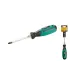 Šroubovák magnetický MASTERTOOL HEXAGON pozidriv PH1*75 mm 45-8175