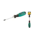 Šroubovák magnetický MASTERTOOL HEXAGON pozidriv PH1*75 mm 45-8175