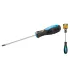Šroubovák magnetický MASTERTOOL Philips plochý PH1*125 mm 48-5112
