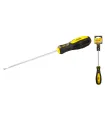 Šroubovák magnetický MASTERTOOL plochý SL4*150 mm 48-5415