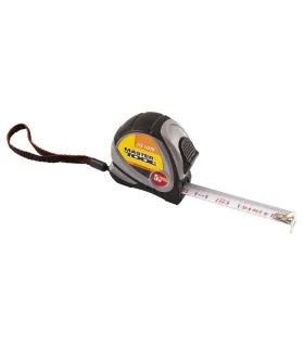 Metr svinovací MASTERTOOL 5m*19 mm, zámek a automatické zasunutí 63-5019