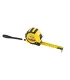 Zvinovací meter MASTERTOOL Magnetic NYLON 5 m*25 mm s 2 zámkami, autostop 64-5025