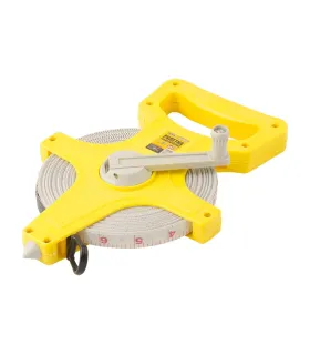 Svinovací měřící pásmo MASTERTOOL geodetický 50 m*13 mm, skleněné vlákno 66-5013