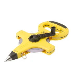 Svinovací měřící pásmo MASTERTOOL geodetický 50 m*13 mm, kovová páska 67-5013