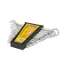 Sada klíčů MASTERTOOL SATIN FINISH očko/otevřeno 12 ks (6-14, 17, 19, 22 mm) 31 CRV 3 DIN3113 71-2112