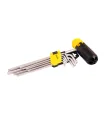 Klíče šestihranné MASTERTOOL TORX Т10/Т50 90/227 mm s rukojetí CRV sada 9 ks 75-0962