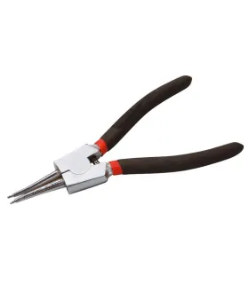 Kleště na pojistné kroužky, vnější, rovné MASTERTOOL 175 mm C45/HRC 38~48 75-1306