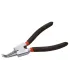 Kleště na pojistné kroužky vnější, zahnuté MASTERTOOL Seeger 175 mm C45/HRC 38~48 75-1307