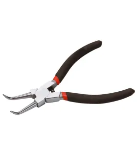 Kleště na pojistné kroužky vnitřní, zahnuté MASTERTOOL Seeger 175 mm C45/HRC 38~48 75-1309