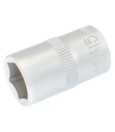 Hlavice nástrčná 6-hranná MASTERTOOL 1/2" 15 mm L 40 mm CRV 78-0015