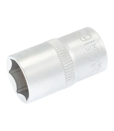 Hlavice nástrčná 6-hranná MASTERTOOL 1/2" 16 mm L 40 mm CRV 78-0016