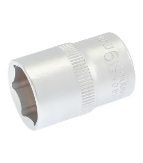 Hlavice nástrčná 6-hranná MASTERTOOL 1/2" 19 mm L 40 mm CRV 78-0019