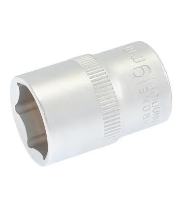 Hlavice nástrčná 6-hranná MASTERTOOL 1/2" 19 mm L 40 mm CRV 78-0019