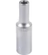 Hlavice nástrčná prodloužená 6-hranná MASTERTOOL 1/2" 8 mm L 78 mm CRV 78-0508