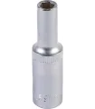 Hlavice nástrčná prodloužená 6-hranná MASTERTOOL 1/2" 9 mm L 78 mm CRV 78-0509