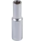 Hlavice nástrčná prodloužená 6-hranná MASTERTOOL 1/2" 11 mm L 78 mm CRV 78-0511