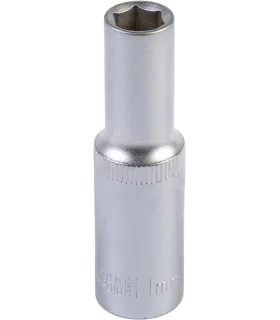Hlavice nástrčná prodloužená 6-hranná MASTERTOOL 1/2" 11 mm L 78 mm CRV 78-0511