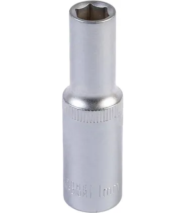 Hlavice nástrčná prodloužená 6-hranná MASTERTOOL 1/2" 11 mm L 78 mm CRV 78-0511