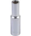 Hlavice nástrčná prodloužená 6-hranná MASTERTOOL 1/2" 11 mm L 78 mm CRV 78-0511
