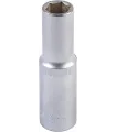 Hlavice nástrčná prodloužená 6-hranná MASTERTOOL 1/2" 12 mm L 78 mm CRV 78-0512