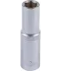 Hlavice nástrčná prodloužená 6-hranná MASTERTOOL 1/2" 13 mm L 78 mm CRV 78-0513