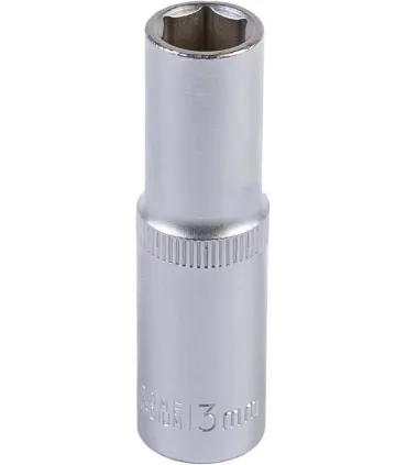 Hlavice nástrčná prodloužená 6-hranná MASTERTOOL 1/2" 13 mm L 78 mm CRV 78-0513