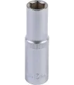 Hlavice nástrčná prodloužená 6-hranná MASTERTOOL 1/2" 13 mm L 78 mm CRV 78-0513