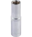 Hlavice nástrčná prodloužená 6-hranná MASTERTOOL 1/2" 14 mm L 78 mm CRV 78-0514