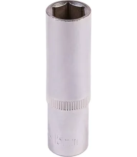 Hlavice nástrčná prodloužená 6-hranná MASTERTOOL 1/2" 15 mm L 78 mm CRV 78-0515