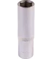 Hlavice nástrčná prodloužená 6-hranná MASTERTOOL 1/2" 15 mm L 78 mm CRV 78-0515