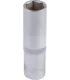 Hlavice nástrčná prodloužená 6-hranná MASTERTOOL 1/2" 16 mm L 78 mm CRV 78-0516